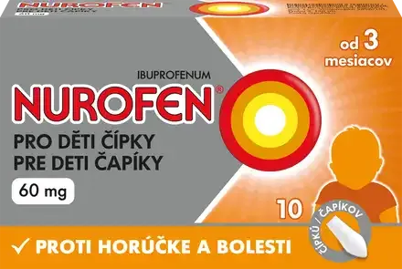 Nurofen Pre deti 60 mg čapíky