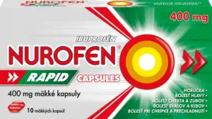 Nurofen Rapid 400 mg Capsules 10 kapsúl