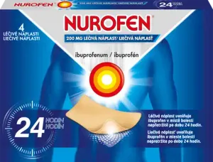 Nurofen 200 mg liečivá náplasť 4 KS