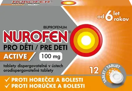 Nurofen Pre deti Active 100 mg